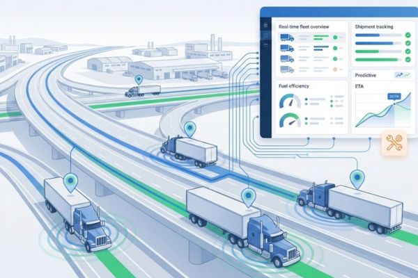 advanced fleet tracking solutions for logistics and freight transportation